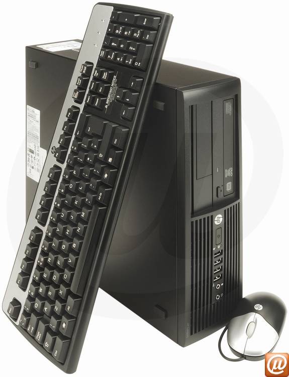 XL807AV-182 - Desktop-PC Pro HP 4000 Intel Core 2 Duo E7500 (2.93GHz) 4GB PC3-10600 DDR3-1066MHz 500GB DVD-RW Windows 7 Professional 64 SFF